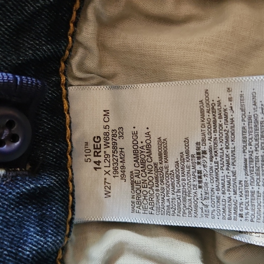 Levi's Jeans Size 14 - Picture 3 of 7